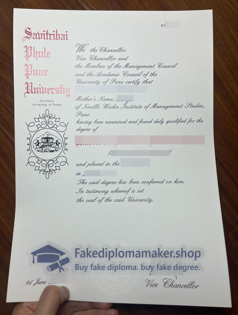 SPPU diploma