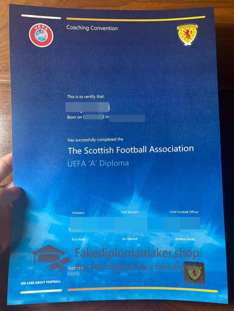UEFA A diploma
