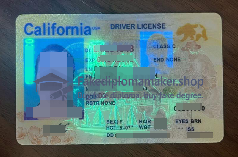 California driver license