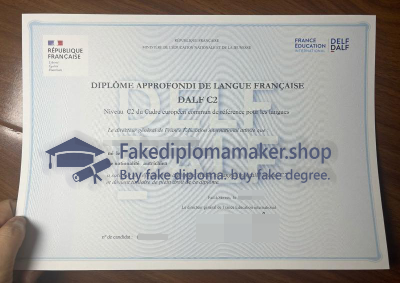 DALF C2 Certificate