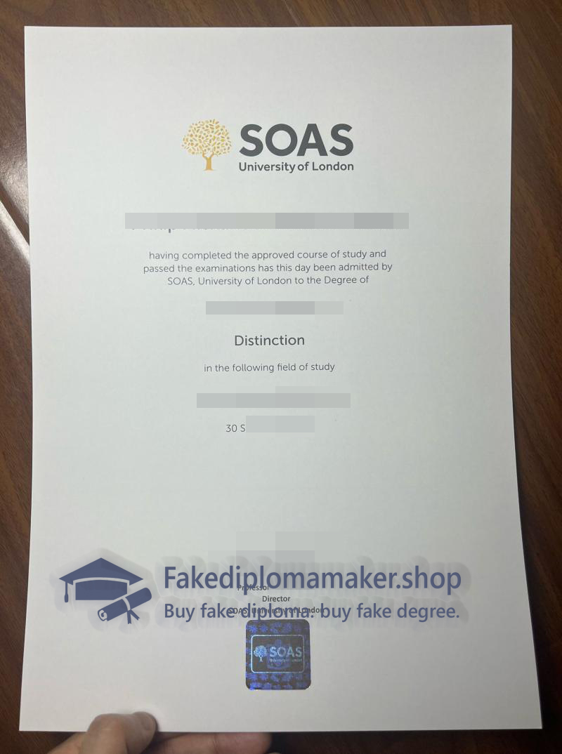 SOAS diploma