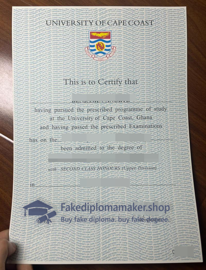 University of Cape Coast diploma