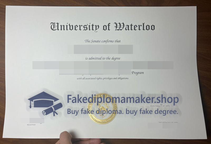 University of Waterloo degree