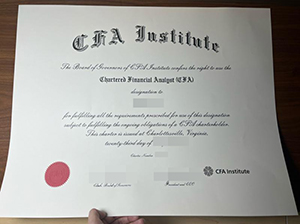 CFA Certificate-1