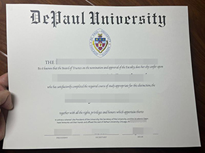 DePaul University diploma-1