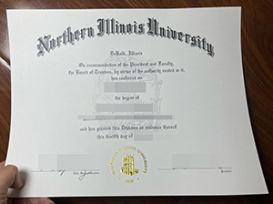 Northern Illinois University diploma-1