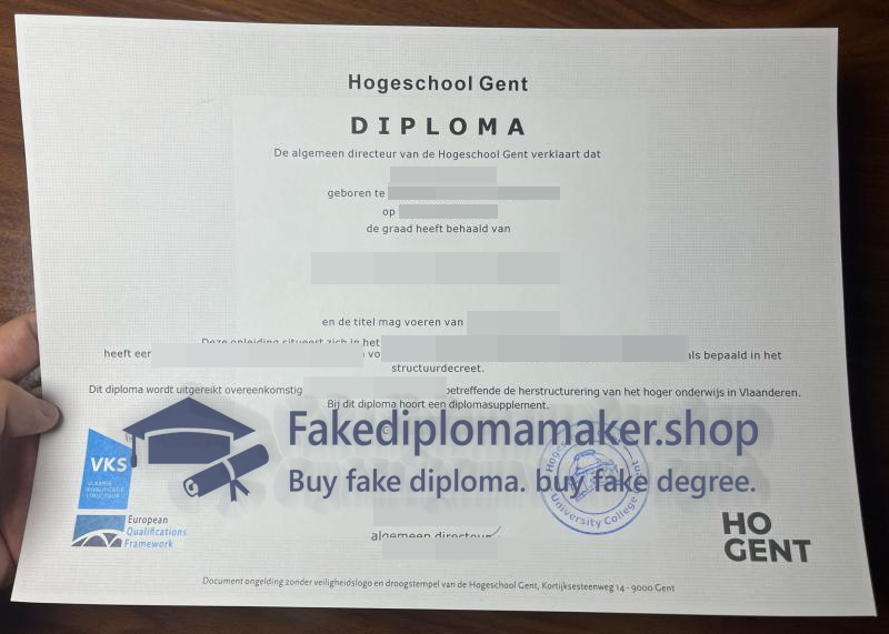 Hogeschool Gent degree