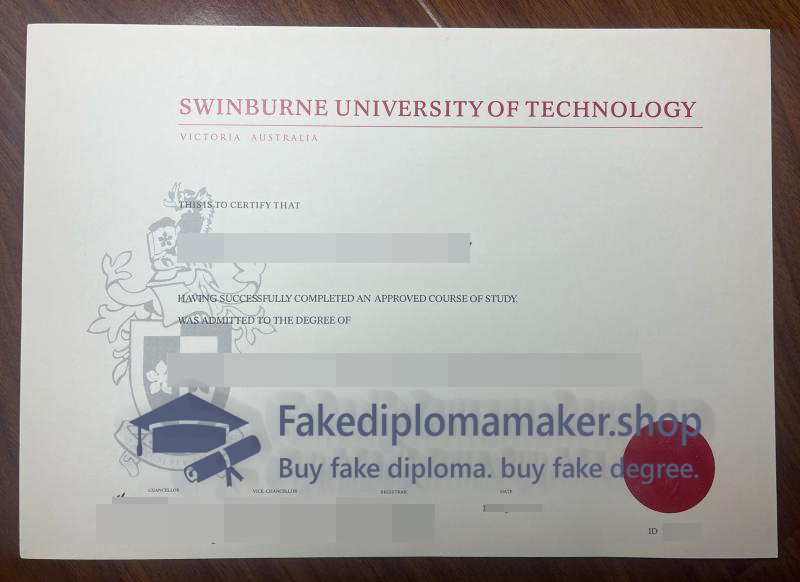 Swinburne University of Technology diploma